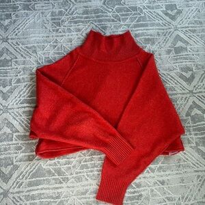 Urban outfitters cropped mock neck sweater size M.